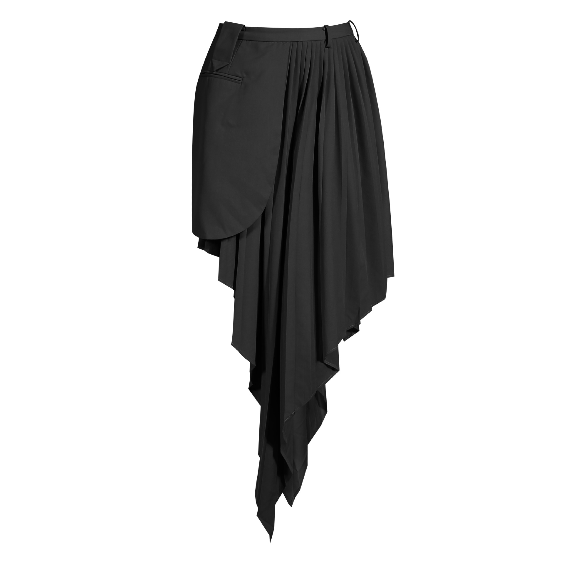 Women'S Asymmetrical Mini Skirt Suit Set Trendy Polyester - Image 9