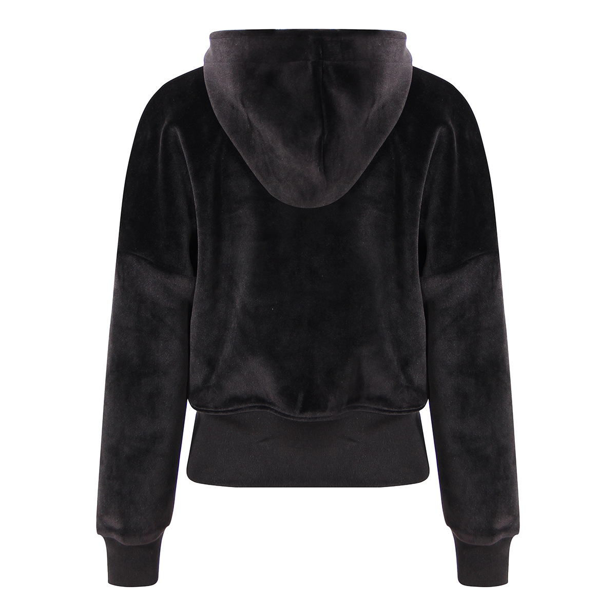 Hooded Velvet Sweatshirt For Women Casual Stylish Outerwear - Image 2